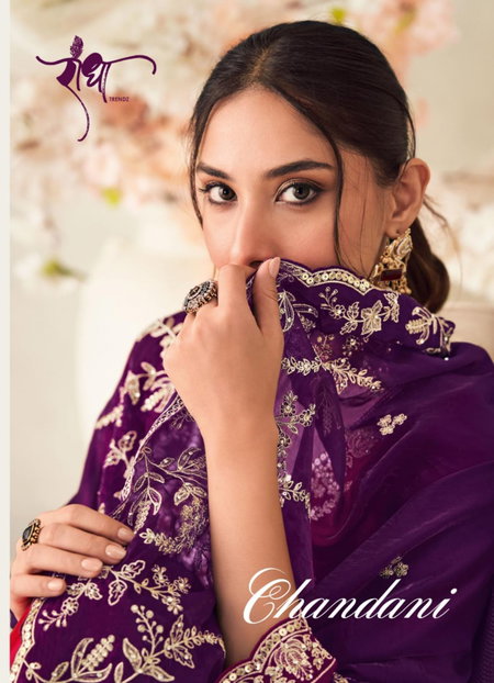 Chandani By Radha Trendz Fendy Silk Kurti With Bottom Dupatta Suppliers In India
